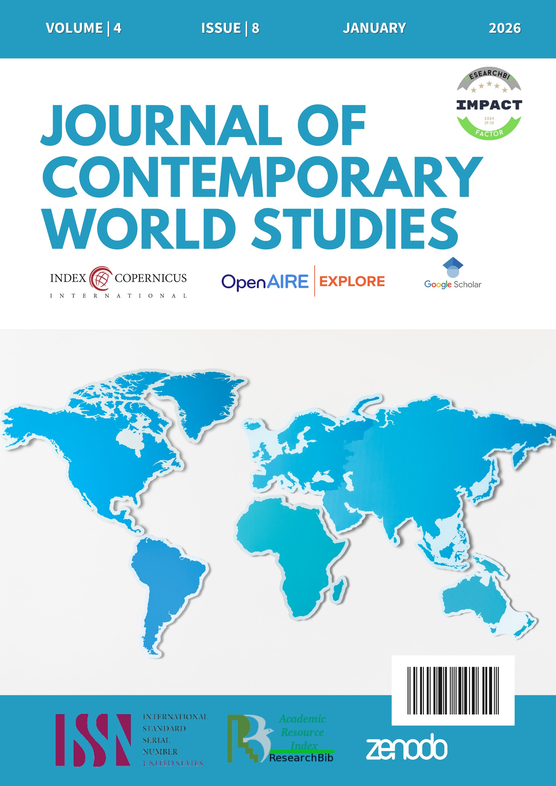                     View Vol. 4 No. 8 (2026): Journal of Contemporary World Studies
                
